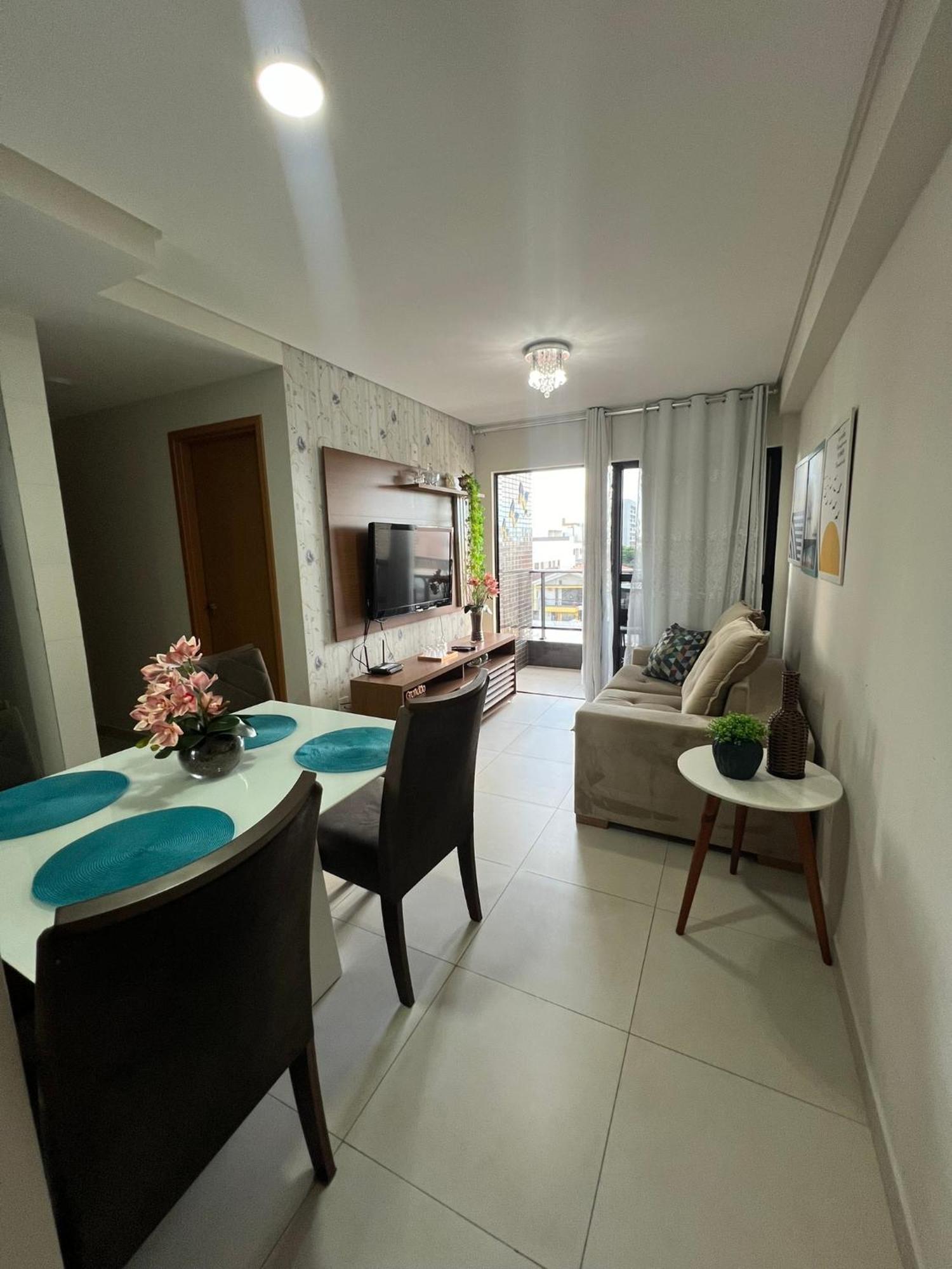 Apto Encantador Na Praia Do Bessa โจเอาเปสโซอา ภายนอก รูปภาพ
